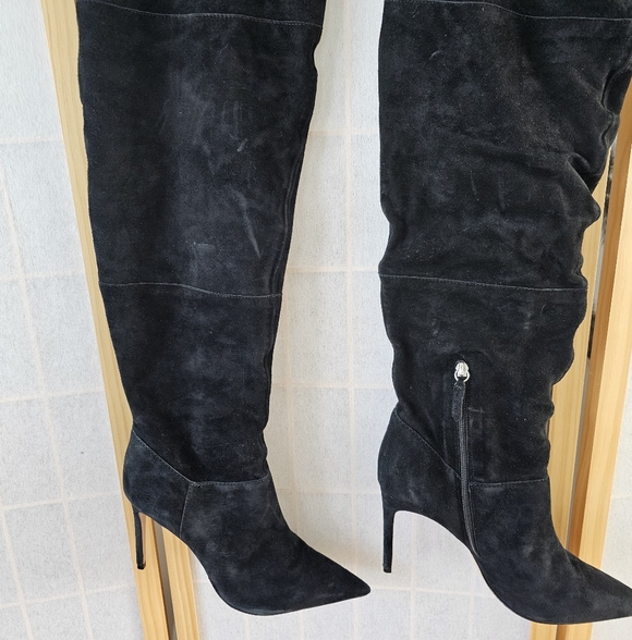 Schutz Ashlee Over-The-Knee Suede Boots